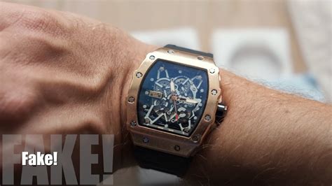 richard mille uhren fakes|how to identify a Richard Mille watch.